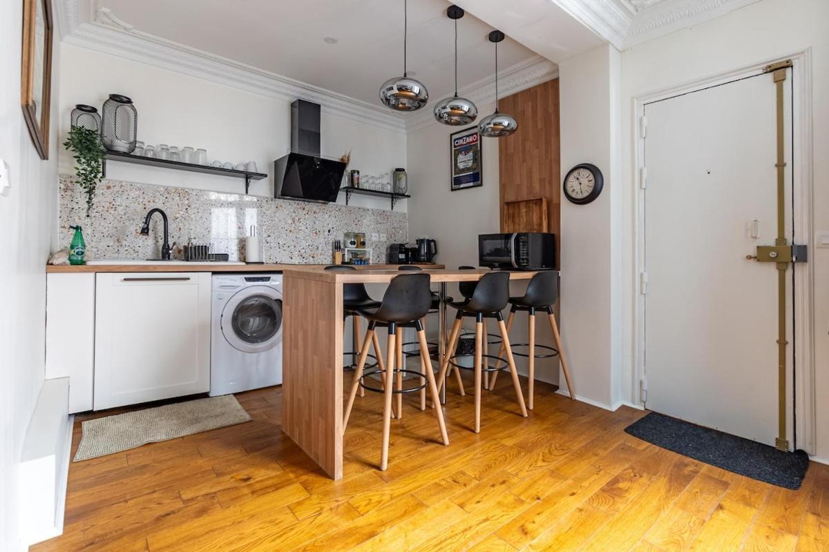 Appartement 2 Etages Paris - Metro 9 Grands Boulevards - Folies Bergeres エクステリア 写真