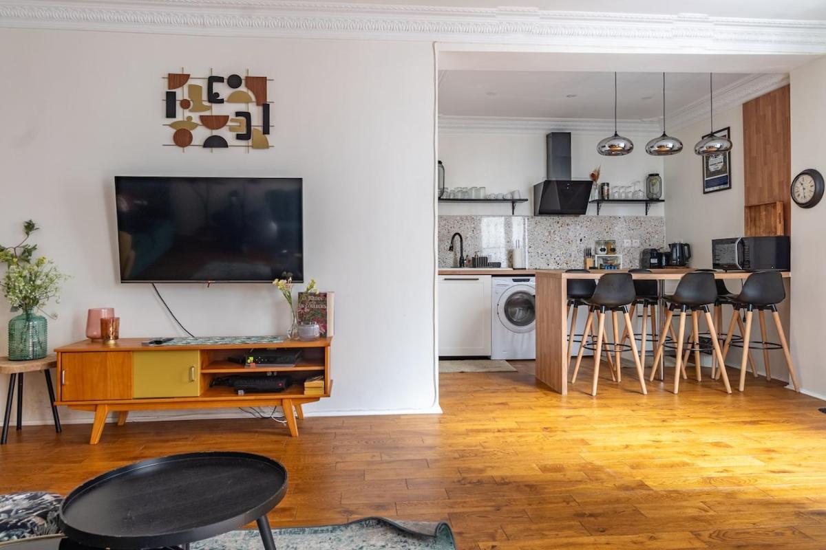 Appartement 2 Etages Paris - Metro 9 Grands Boulevards - Folies Bergeres エクステリア 写真