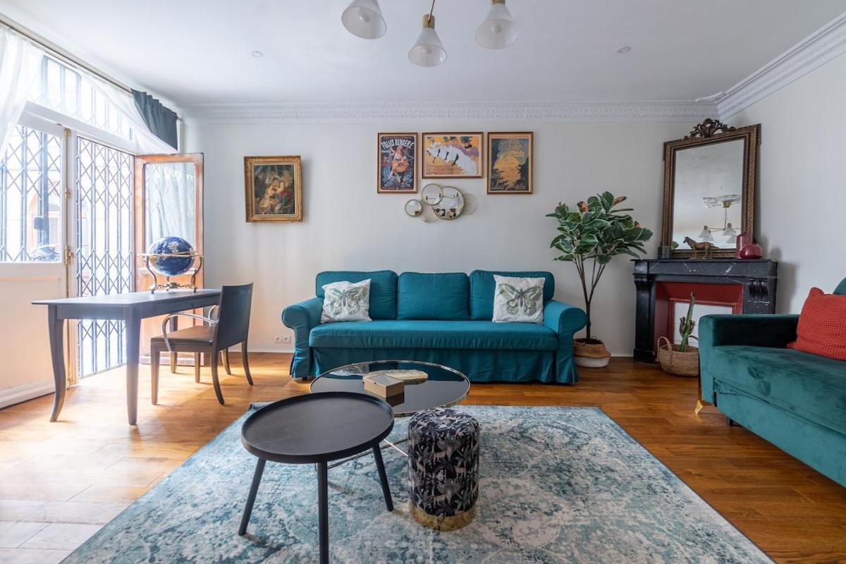 Appartement 2 Etages Paris - Metro 9 Grands Boulevards - Folies Bergeres エクステリア 写真